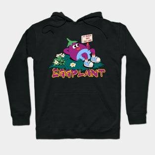 Eggplant it doesnt take too long Hoodie